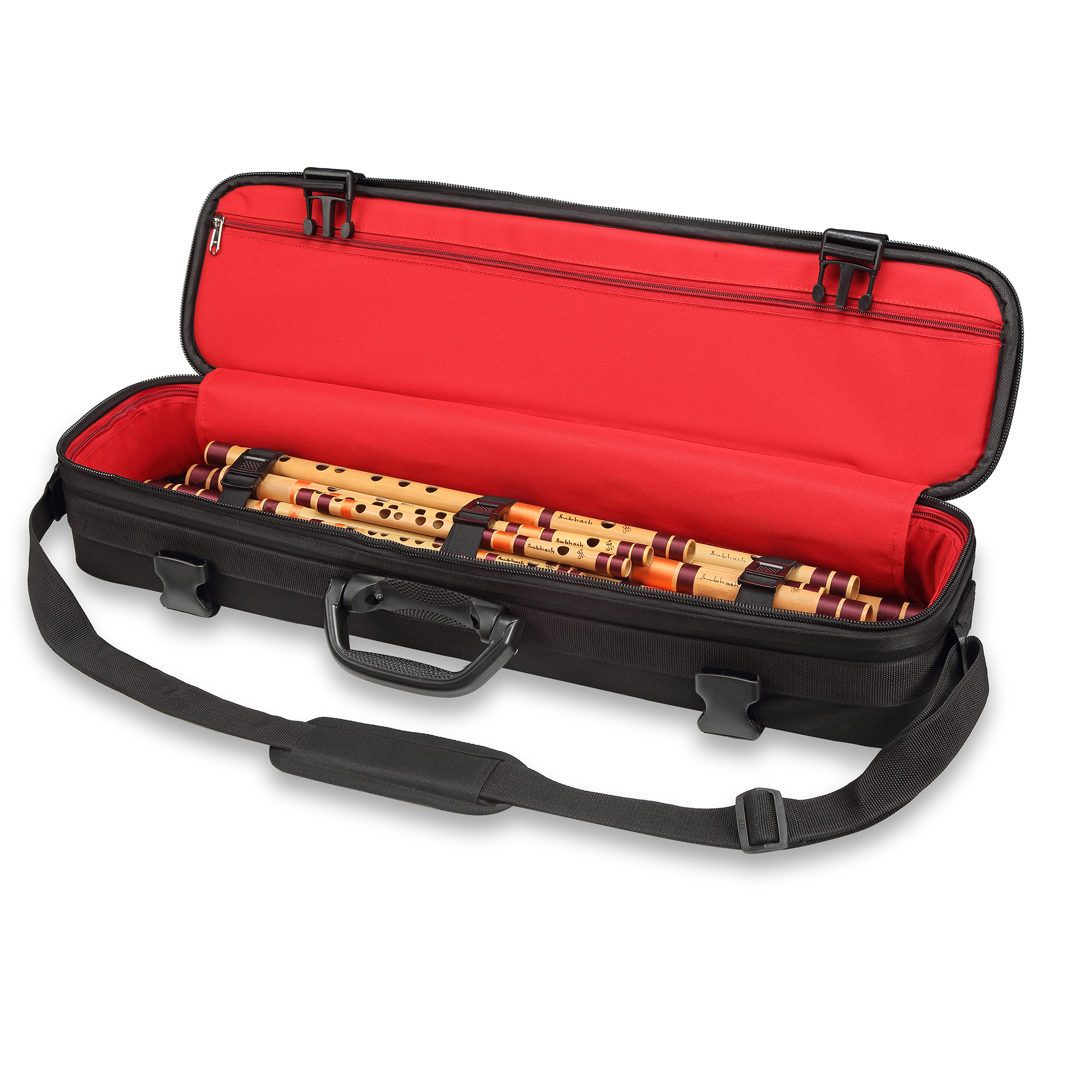 Flutes Semi Hard Case ( Black) Size 32 inches